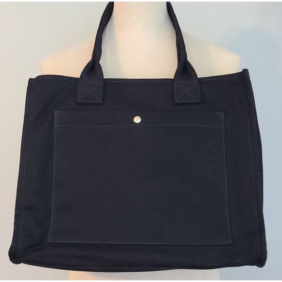 Urban Originals Womens Astro Tote Bag Black Waterproof Canvas Eco Friend Minimal - Picture 2 of 16